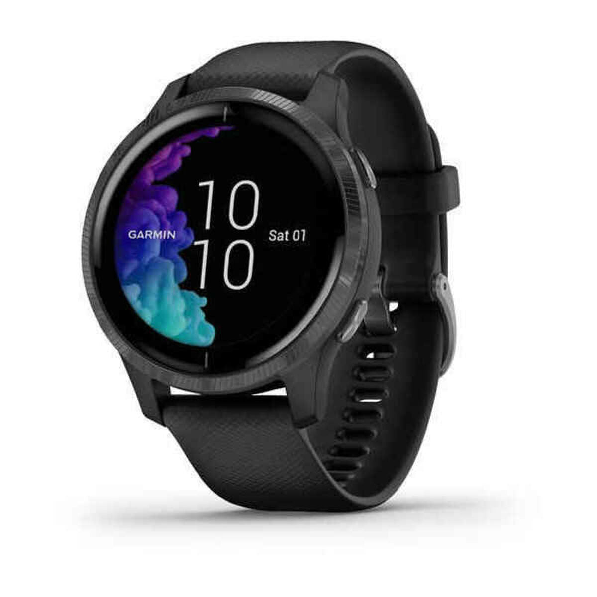 Smartwatch GARMIN Venu | AMOLED-Display | GPS & Blutsauerstoffsensor | 120-Stunden-Akku | Bluetooth & WLAN | Unisex-Fitnessuhr