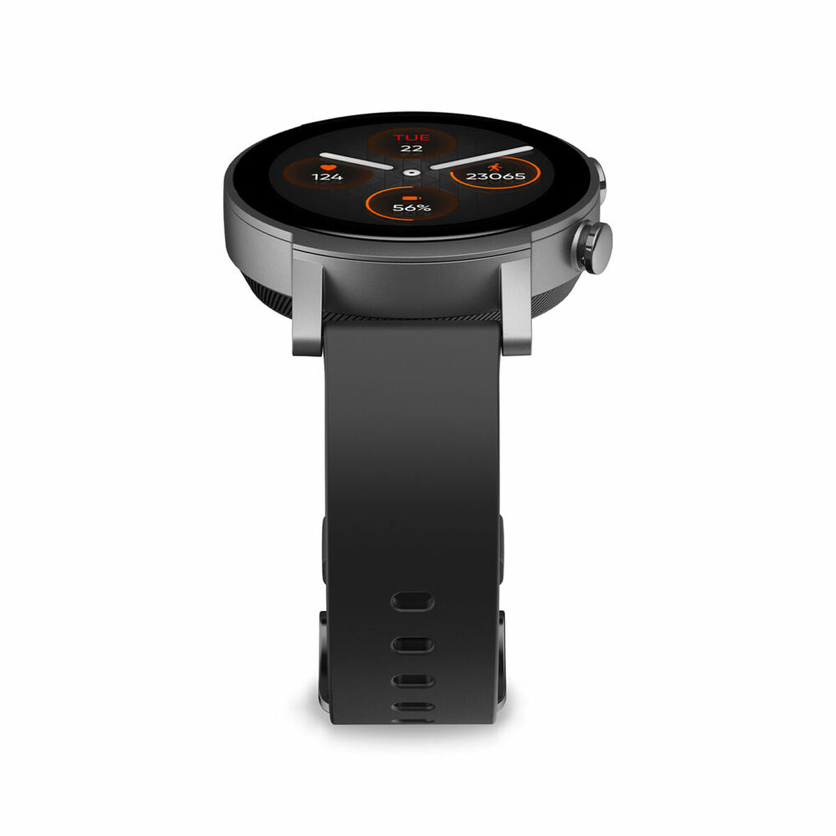 TicWatch E3 Smartwatch | 1,3-Zoll-HD-Bildschirm | GPS | 45 Tage Autonomie | Schwarz
