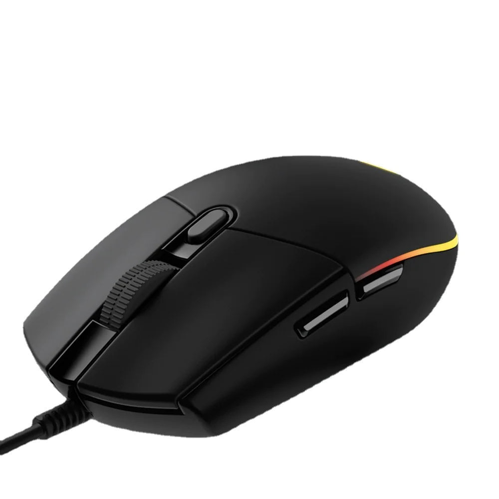 RGB Wired Gaming Mouse | High-Precision Optical Sensor | Adjustable DPI | USB Wired | Ergonomic Design | G102 Black