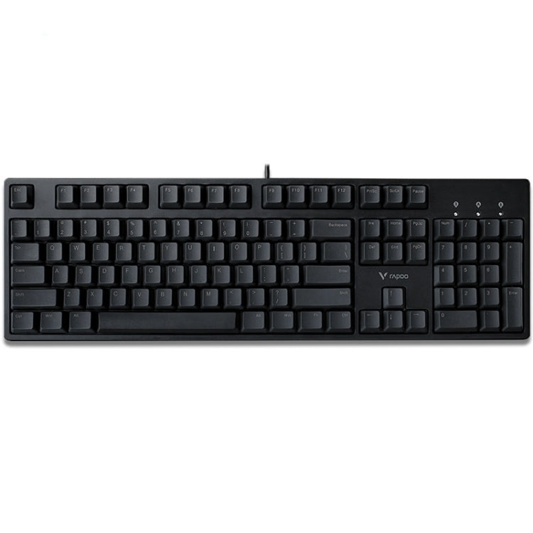 Teclado mecánico para juegos con cable Rapoo V860 | Interruptores Cherry MX | Teclas PBT | 104 teclas | Interfaz USB