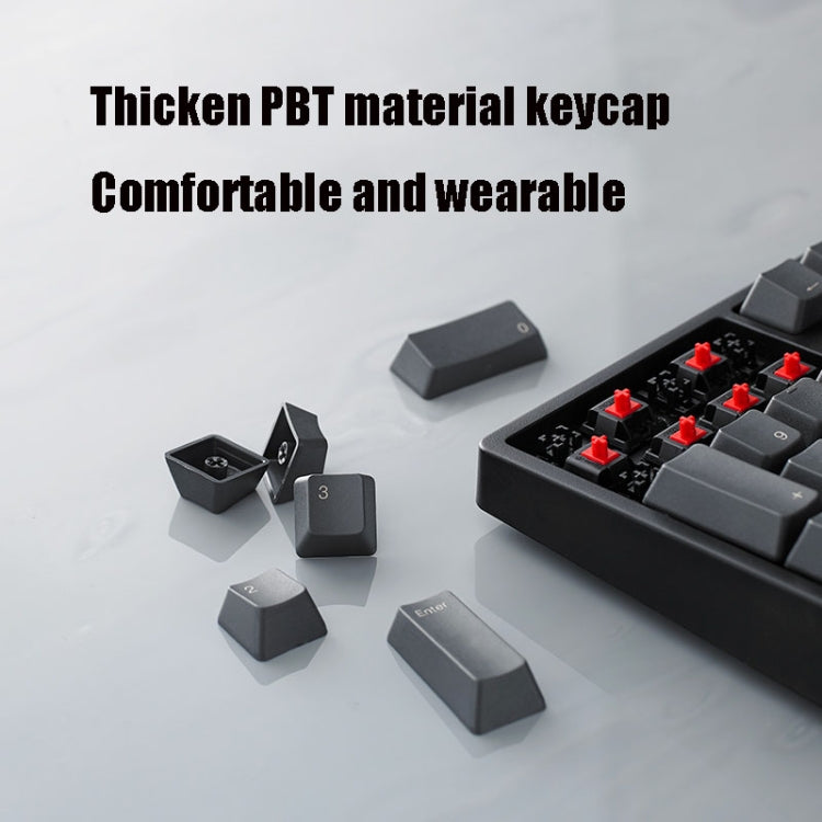 Teclado mecánico para juegos con cable Rapoo V860 | Interruptores Cherry MX | Teclas PBT | 104 teclas | Interfaz USB