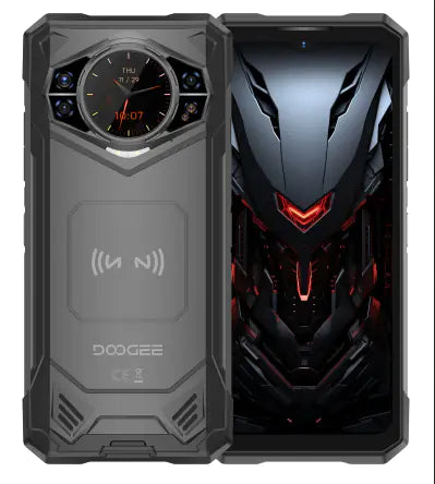 Smartphone DOOGEE S200X | Teléfono robusto con Android 14 | Pantalla FHD+ de 6,72" y 120 Hz | 12 GB de RAM + 512 GB de ROM | Cámara de 100 MP | 5G | 10100 mAh | IP68/IP69K MIL-STD-810H | NFC | Face ID | Doble SIM