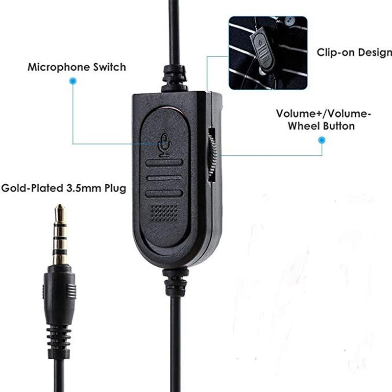 Dragon Space G3600 Wired Stereo Gaming Headset | 3.5mm Over-Ear with Mic | PS4 Xbox PC Compatible