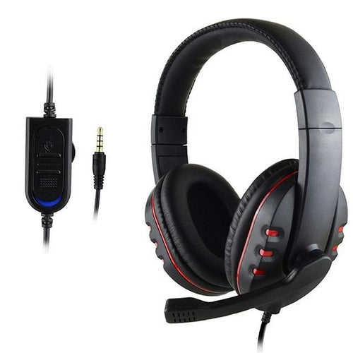 Dragon Space G3600 Wired Stereo Gaming Headset | 3.5mm Over-Ear with Mic | PS4 Xbox PC Compatible
