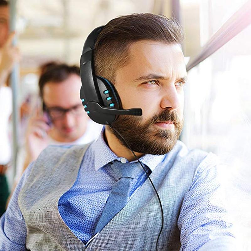 Dragon Space G3600 Wired Stereo Gaming Headset | 3.5mm Over-Ear with Mic | PS4 Xbox PC Compatible