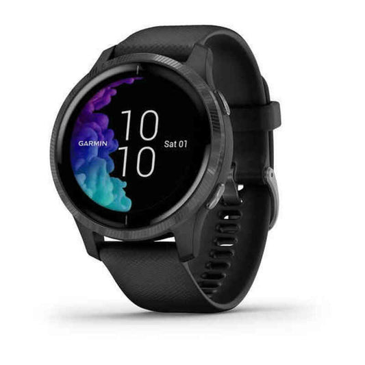 Smartwatch GARMIN Venu | AMOLED-Display | GPS &amp; Blutsauerstoffsensor | 120-Stunden-Akku | Bluetooth &amp; WLAN | Unisex-Fitnessuhr