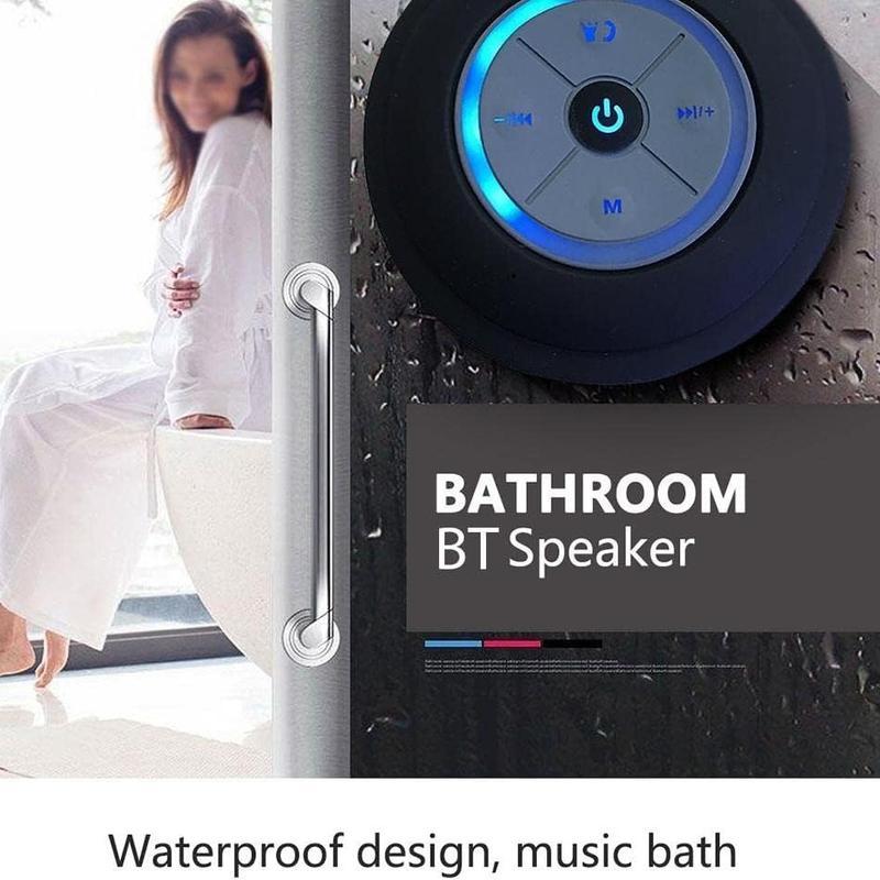 Mini altavoz Bluetooth portátil | BT 5.0 | Resistente a salpicaduras | Sonido estéreo