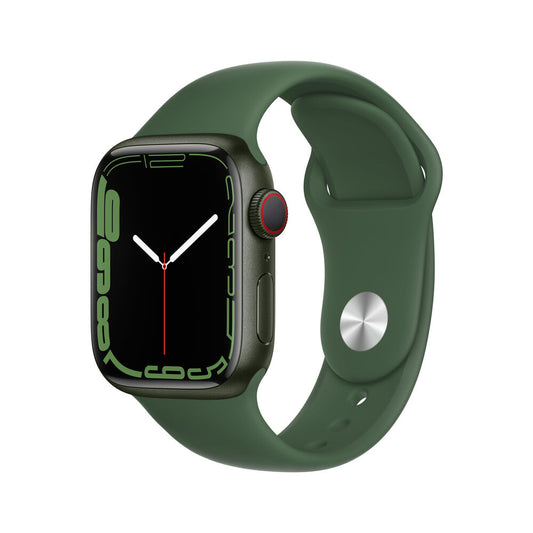 Apple Watch Series 7 MKHT3TY/A | 32 GB | OLED-Display | WLAN-Konnektivität | Grüne Smartwatch
