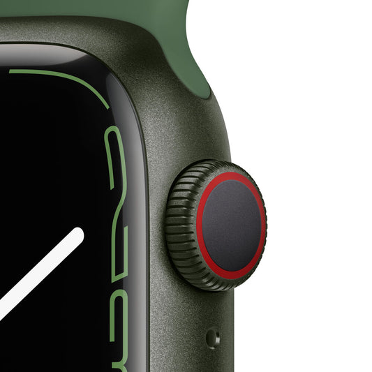 Apple Watch Series 7 MKHT3TY/A | 32 GB | OLED-Display | WLAN-Konnektivität | Grüne Smartwatch