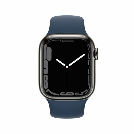 Apple Watch Series 7 | 32 GB | OLED-Retina-Display | LTE | Blaue Aluminium-Smartwatch