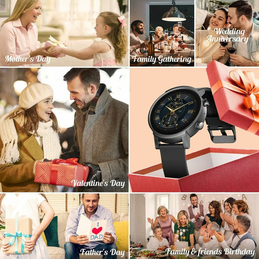 TicWatch E3 Smartwatch | 1,3-Zoll-HD-Bildschirm | GPS | 45 Tage Autonomie | Schwarz