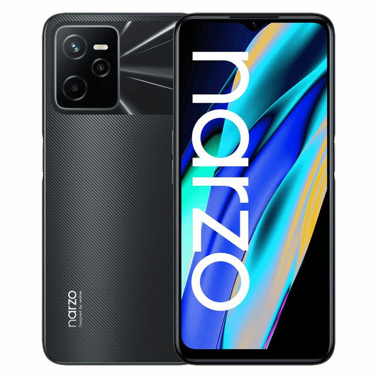 Realme Narzo Smartphone | 6,6" Display | 64 GB Speicher | 4 GB RAM | Dual-SIM | Android 11 | Schwarz