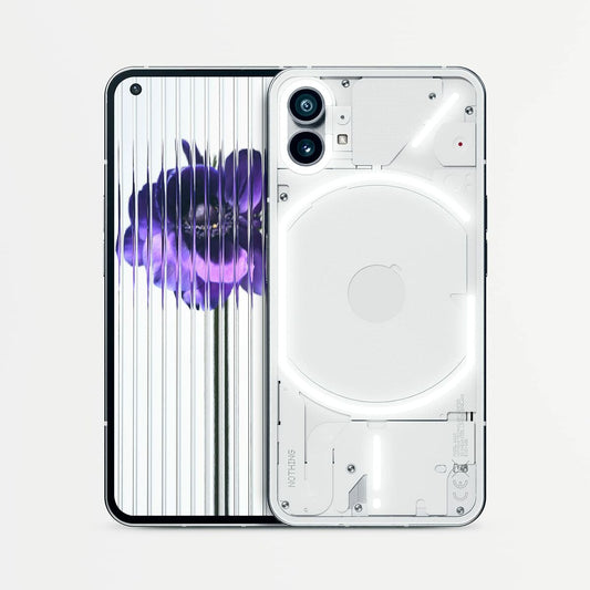 Nothing Phone (1) | 6,55" OLED-Display | 12 GB RAM | 256 GB Speicher | 50 MP Dual-Kamera | 5G White Edition