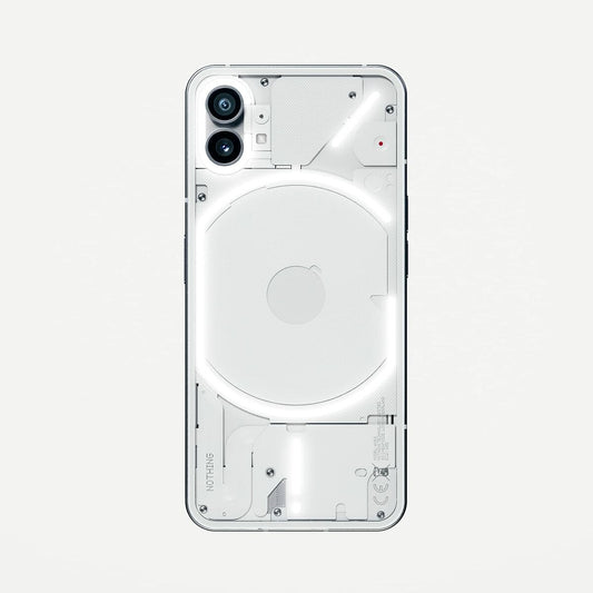 Nothing Phone (1) | 6,55" OLED-Display | 12 GB RAM | 256 GB Speicher | 50 MP Dual-Kamera | 5G White Edition
