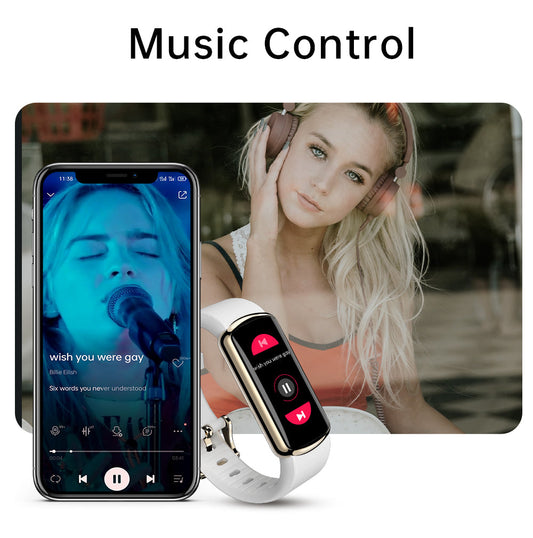 Fashion Sports Men's and Women's Electronic Watch | 0.96" IPS Color Screen | IP68 Waterproof | Bluetooth 5.0