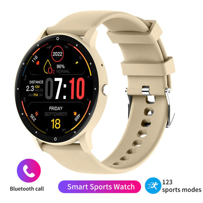 Reloj inteligente FitPro Health | Monitor de frecuencia cardíaca y presión arterial | Rastreador de actividad física y ejercicio | Dispositivo portátil ligero para el control diario de la salud
