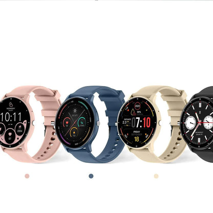 Reloj inteligente FitPro Health | Monitor de frecuencia cardíaca y presión arterial | Rastreador de actividad física y ejercicio | Dispositivo portátil ligero para el control diario de la salud
