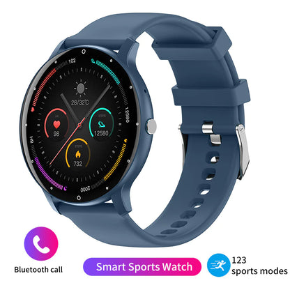 Reloj inteligente FitPro Health | Monitor de frecuencia cardíaca y presión arterial | Rastreador de actividad física y ejercicio | Dispositivo portátil ligero para el control diario de la salud