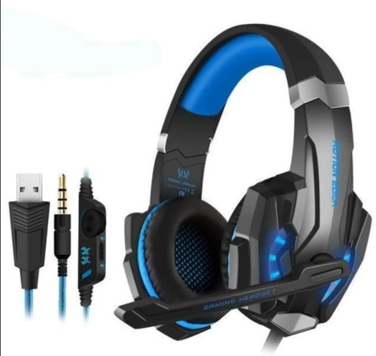 Ninja Dragon G9300 LED Gaming Headset with Microphone | 3.5mm + USB | Multi-Platform Compatibility