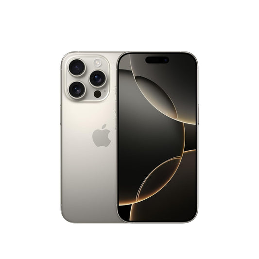 iPhone 16 Pro 128 GB | 4K 120 fps | Dolby Vision | Natural Titanium