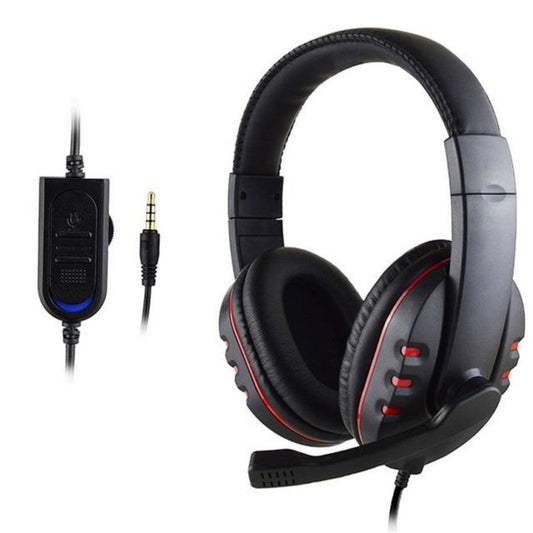 Dragon Space G3600 Wired Stereo Gaming Headset | 3.5mm Over-Ear with Mic | PS4 Xbox PC Compatible