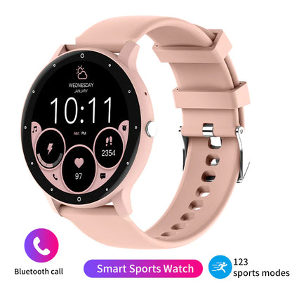Reloj inteligente FitPro Health | Monitor de frecuencia cardíaca y presión arterial | Rastreador de actividad física y ejercicio | Dispositivo portátil ligero para el control diario de la salud